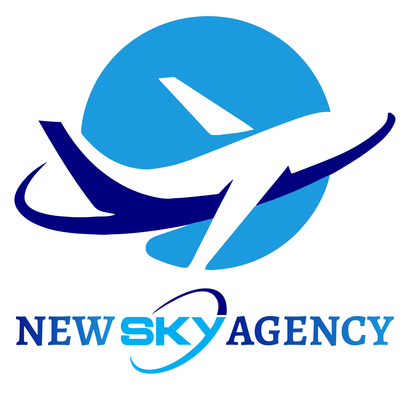 شعار نيوسكاي للسفر والسياحة - وكالة سفر رائدة في السعودية